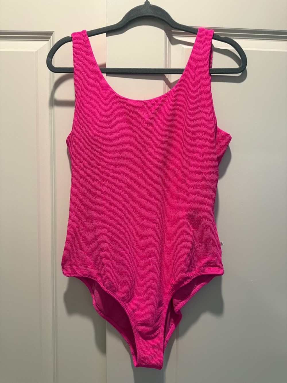 Caden Lane Bright Hot Pink One-Piece Swimsuit